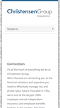 Mobile Screenshot of christensengroup.com